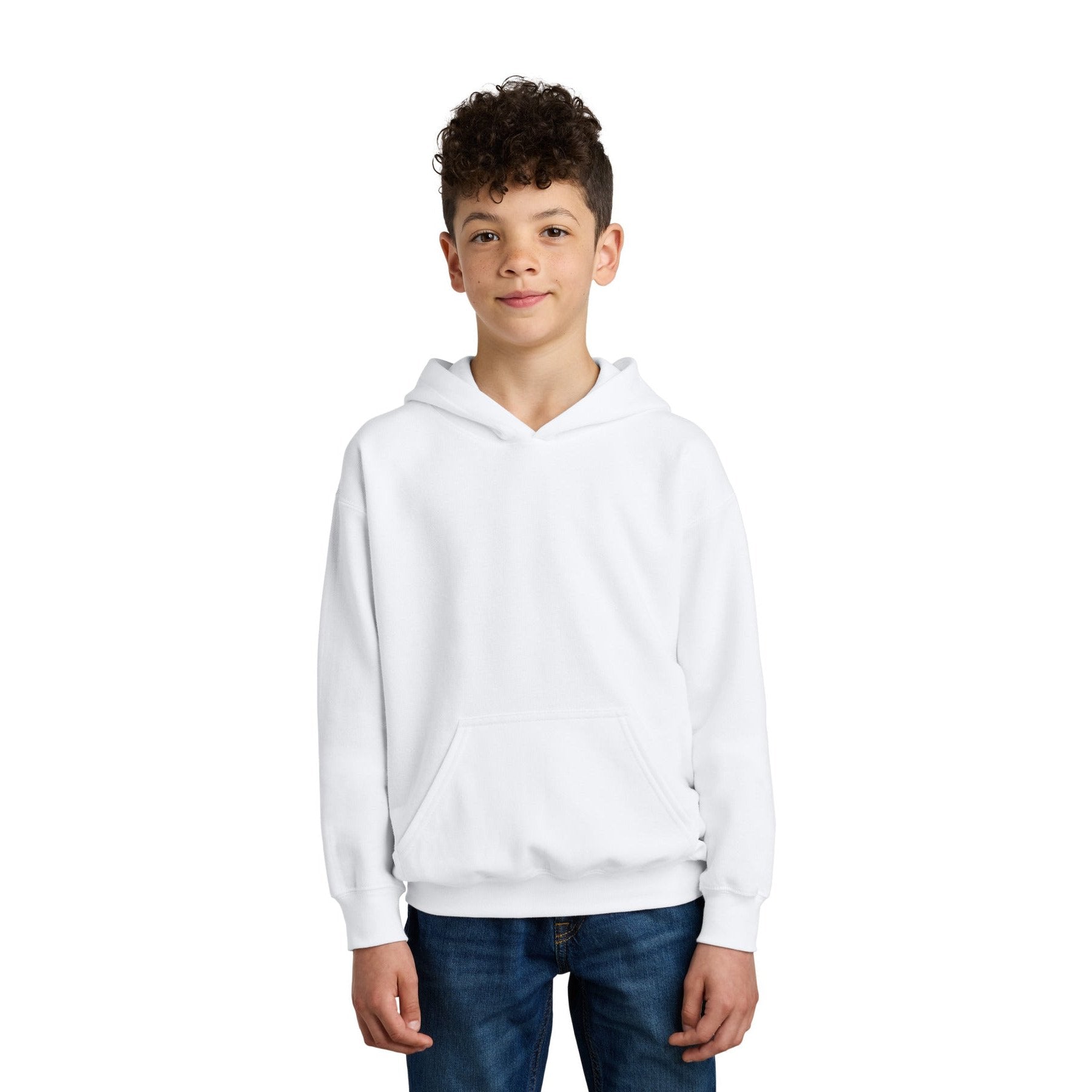 Gildan-Gildan® Youth Softstyle® Midweight Fleece Hoodie SF500B-MedTech-6